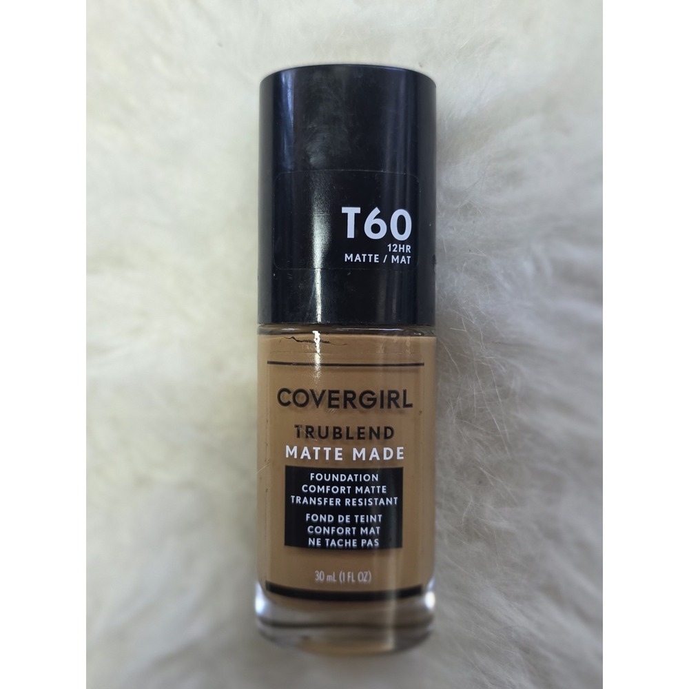 Covergirl TruBlend Matte‎ Made Foundation T60 Warm Sun 1oz 30ml New
